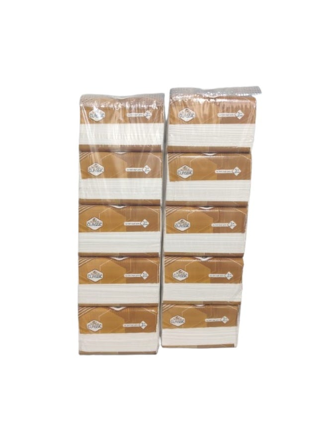 مناديل وجه كلاسيكية 1 طبقة 10×600=6000 - Image 2